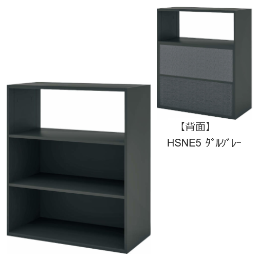 コクヨ エディア フリーパネル 3段 ブラック 中下段 クロス BWU-WKAB59E6CHSNE5