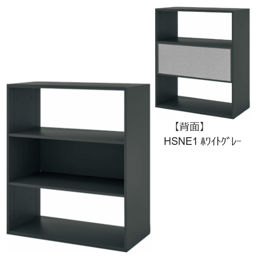 コクヨ エディア フリーパネル 3段 ブラック 中段 クロス BWU-WKB59E6CHSNE1