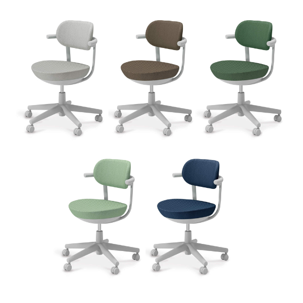 コクヨ パロチェア 背クッション スタンダード 背座同色 本体色グレー W555xD550xH760〜850 C07-G11CU-E2