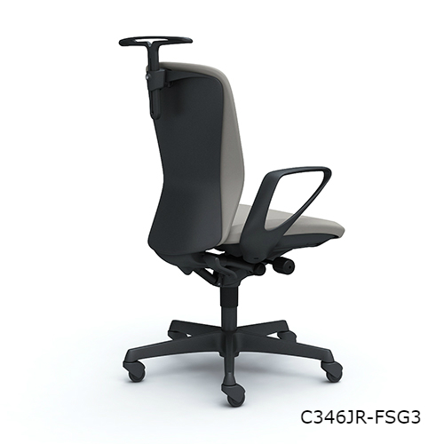 オカムラ スラートチェア ハイバック デザインアーム ハンガー付 樹脂脚  C346WR-FS/C346ZR-FS/C346GR-FS/C346XR-FS/C346JR-FS/C346CR-FS