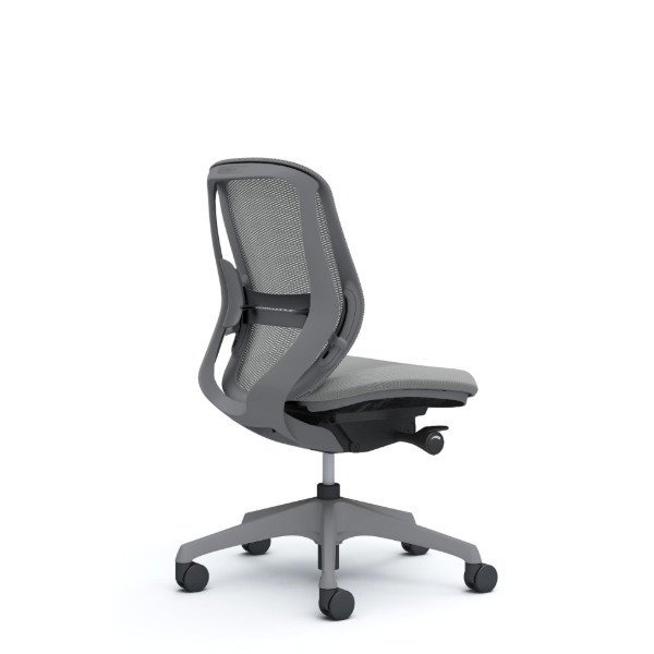 オカムラ シルフィーチェア ローバック メッシュ 肘なし 樹脂成型脚 C631XE-FMR3