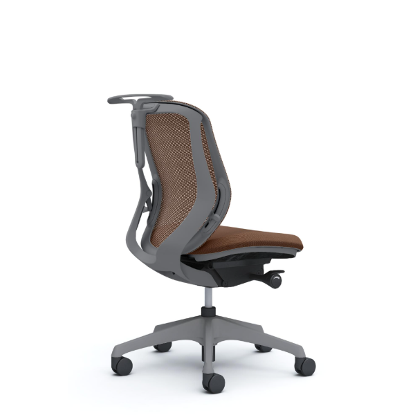 オカムラ シルフィーチェア ローバック メッシュ 肘なし 樹脂成型脚 C632XA-FM0A