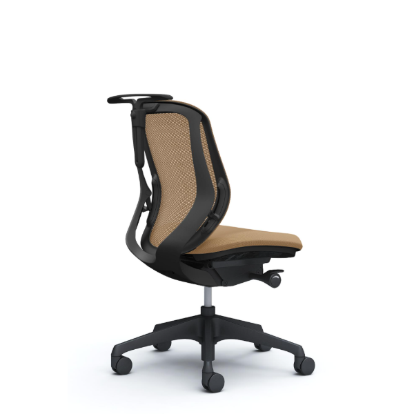 オカムラ シルフィーチェア ローバック メッシュ 肘なし 樹脂成型脚 C632XR-FMP7