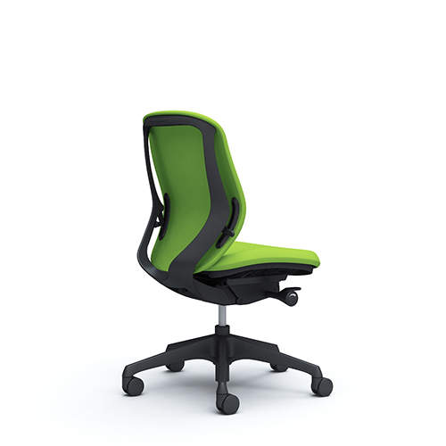 オカムラ シルフィーチェア ローバック クッションタイプ (プレーン) 肘なし 樹脂成型脚 C633XR-FS/C633XW-FS