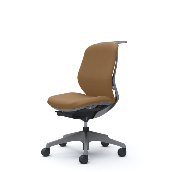 オカムラ シルフィーチェア ローバック クッション (プレーン) 肘なし 樹脂成型脚 C634XA-FSF7