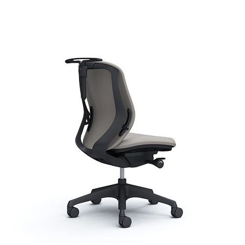 シルフィーチェア ローバック クッション 肘なし ハンガー付 樹脂成型脚 C634XR-FS/C634XW-FS