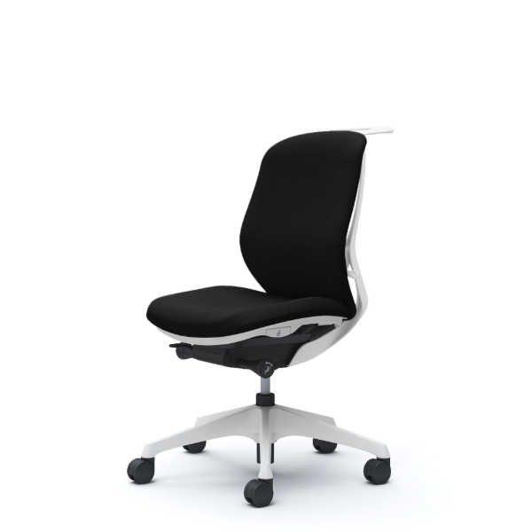 オカムラ シルフィーチェア ローバック クッション (プレーン) 肘なし 樹脂成型脚 C634XW-FSF1