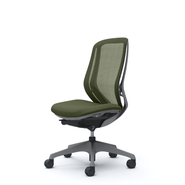 オカムラ シルフィーチェア ハイバック メッシュ 肘なし 樹脂成型脚 C635XA-FM9A