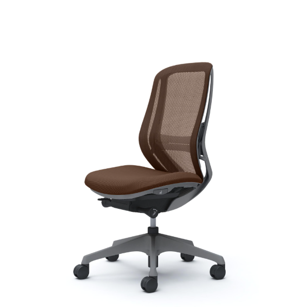 オカムラ シルフィーチェア ハイバック メッシュ 肘なし 樹脂成型脚 C635XE-FM0A