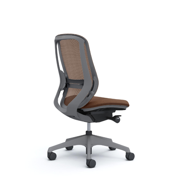 オカムラ シルフィーチェア ハイバック メッシュ 肘なし 樹脂成型脚 C635XE-FM0A