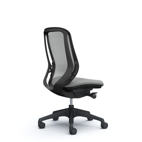 オカムラ シルフィーチェア ハイバック メッシュ 肘なし 樹脂成型脚 C635XR-FMR3
