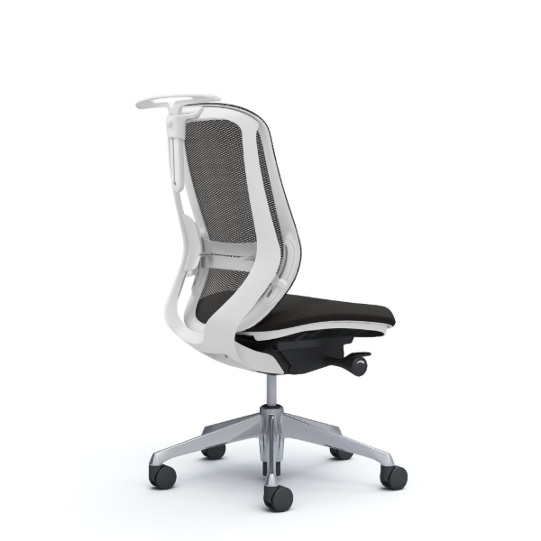 オカムラ シルフィーチェア ハイバック メッシュ 肘なし ポリッシュ脚 C636BZ-FMP1