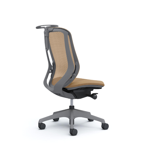 オカムラ シルフィーチェア ハイバック メッシュ 肘なし 樹脂成型脚 C636XA-FMP7