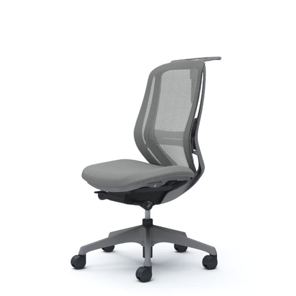 オカムラ シルフィーチェア ハイバック メッシュ 肘なし 樹脂成型脚 C636XE-FMR3