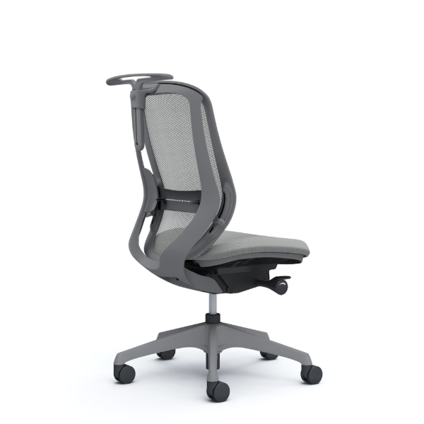 オカムラ シルフィーチェア ハイバック メッシュ 肘なし 樹脂成型脚 C636XE-FMR3