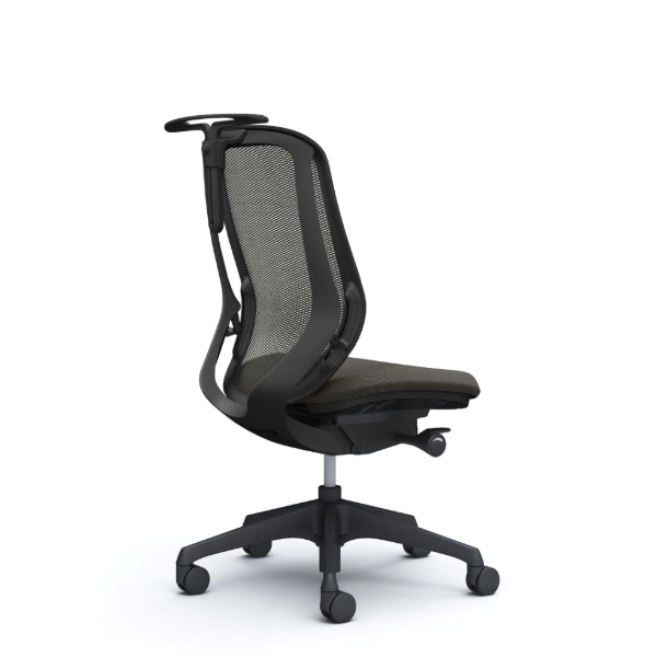 オカムラ シルフィーチェア ハイバック メッシュ 肘なし 樹脂成型脚 C636XR-FM4A