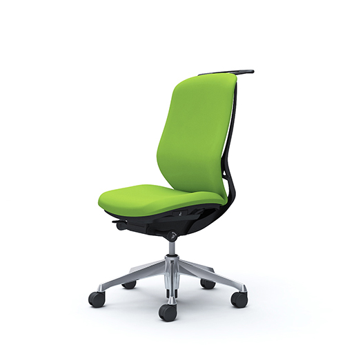 シルフィーチェア ハイバック クッション 肘なし ハンガー付 ポリッシュ脚 C638BR-FS/C638BW-FS