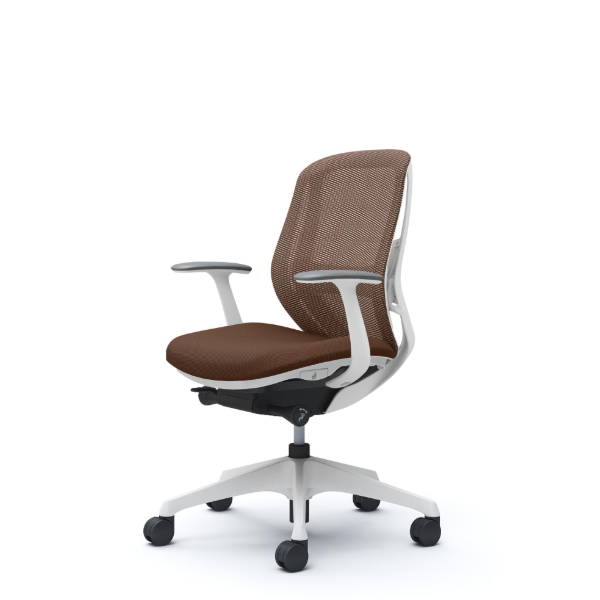 オカムラ シルフィーチェア ローバック メッシュ デザインアーム 樹脂成型脚 C641XZ-FM0A