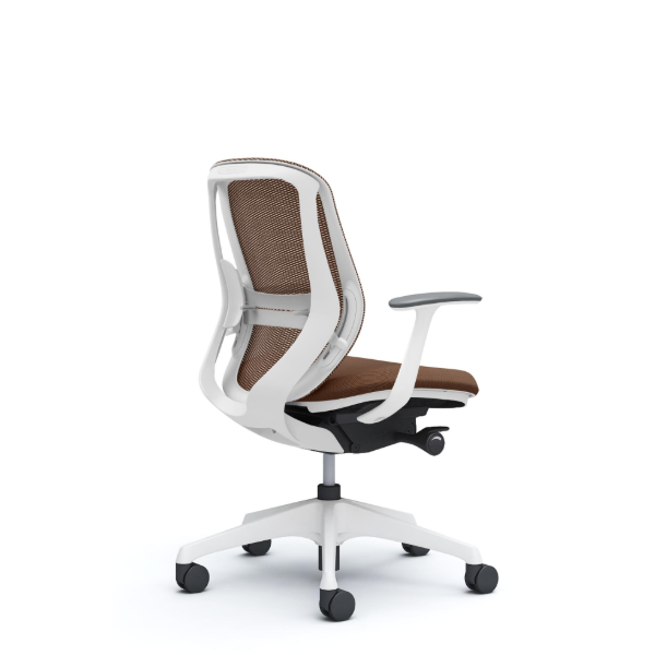 オカムラ シルフィーチェア ローバック メッシュ デザインアーム 樹脂成型脚 C641XZ-FM0A