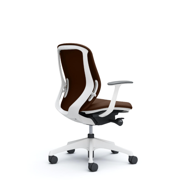 オカムラ シルフィーチェア ローバック クッション (プレーン) デザインアーム 樹脂成型脚 C643XW-FSJ0