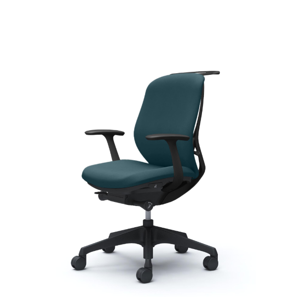 オカムラ シルフィーチェア ローバック クッション (プレーン) デザインアーム 樹脂成型脚 C644XR-FSJ7