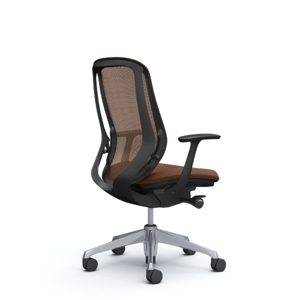 オカムラ シルフィーチェア ハイバック メッシュ デザインアーム ポリッシュ脚 C645BR-FM0A