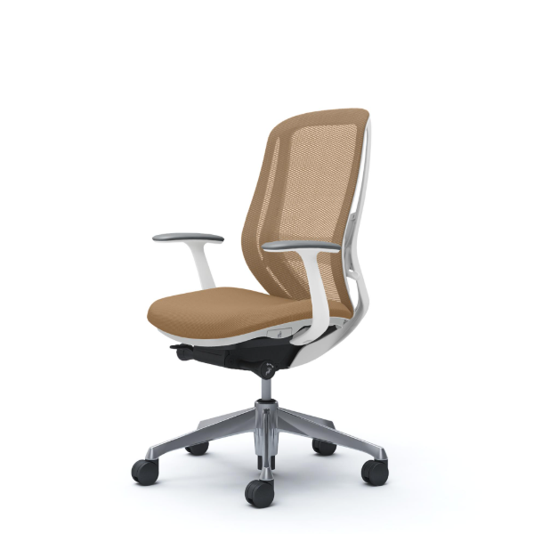 オカムラ シルフィーチェア ハイバック メッシュ デザインアーム ポリッシュ脚 C645BZ-FMP7