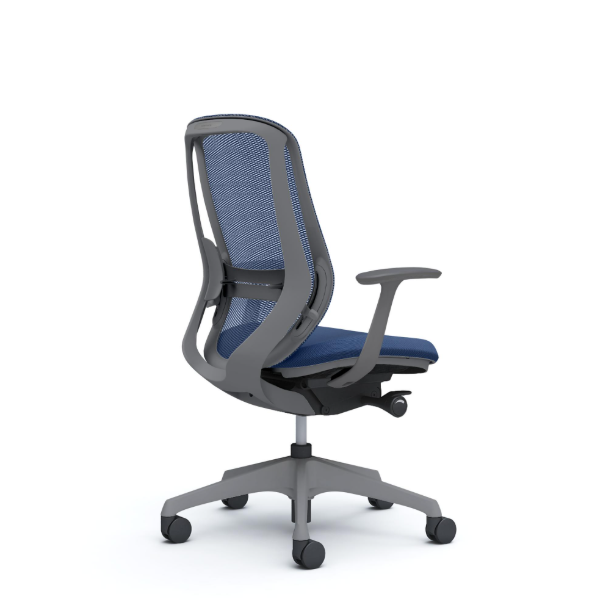 オカムラ シルフィーチェア ハイバック メッシュ デザインアーム 樹脂成型脚 C645XE-FM3A