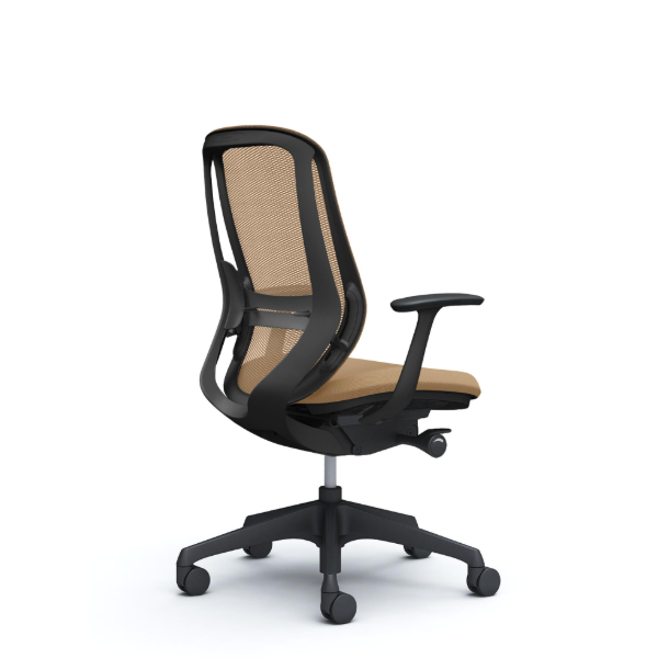 オカムラ シルフィーチェア ハイバック メッシュ デザインアーム 樹脂成型脚 C645XS-FMP7