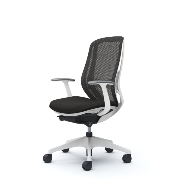 オカムラ シルフィーチェア ハイバック メッシュ デザインアーム 樹脂成型脚 C645XZ-FMP1