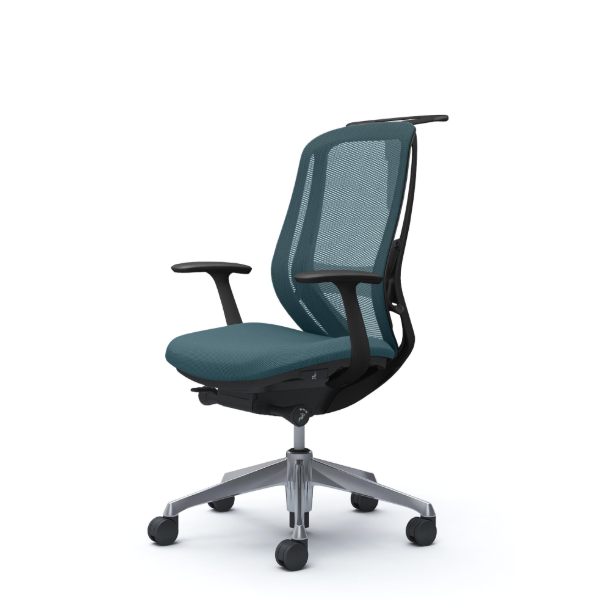 オカムラ シルフィーチェア ハイバック メッシュ デザインアーム ポリッシュ脚 C646BS-FM7A