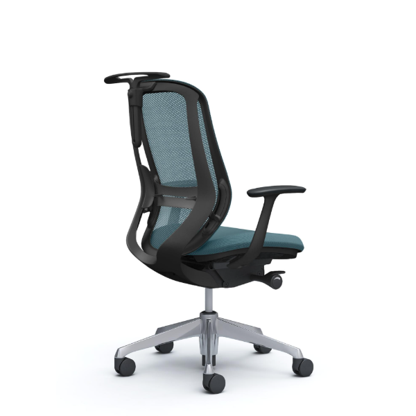 オカムラ シルフィーチェア ハイバック メッシュ デザインアーム ポリッシュ脚 C646BS-FM7A