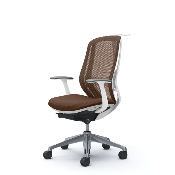 オカムラ シルフィーチェア ハイバック メッシュ デザインアーム ポリッシュ脚 C646BZ-FM0A