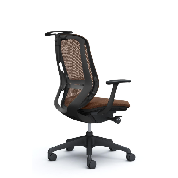 オカムラ シルフィーチェア ハイバック メッシュ デザインアーム 樹脂成型脚 C646XS-FM0A