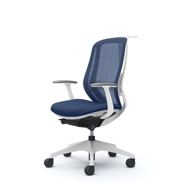 オカムラ シルフィーチェア ハイバック メッシュ デザインアーム 樹脂成型脚 C646XZ-FM3A