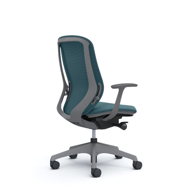 オカムラ シルフィーチェア ハイバック  クッション (プレーン) デザインアーム 樹脂成型脚 C647XA-FSJ7