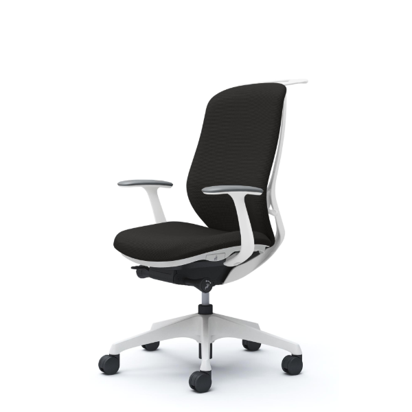 オカムラ シルフィーチェア ハイバック  クッション (プレーン) デザインアーム 樹脂成型脚 C648XW-FSF1