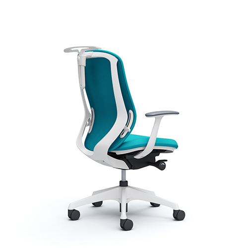 オカムラ シルフィー ハイバック  クッションタイプ (プレーン) デザインアーム ハンガー付 樹脂成型脚 C648XR-FS/C648XW-FS