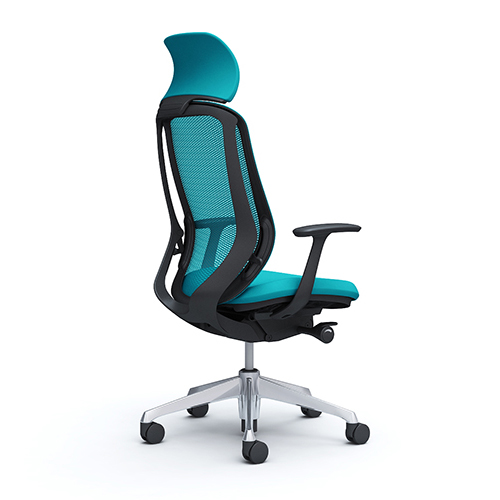 オカムラ シルフィーチェア エクストラハイバック メッシュタイプ デザインアーム ポリッシュ脚 C64ABR-FM/C64ABW-FM