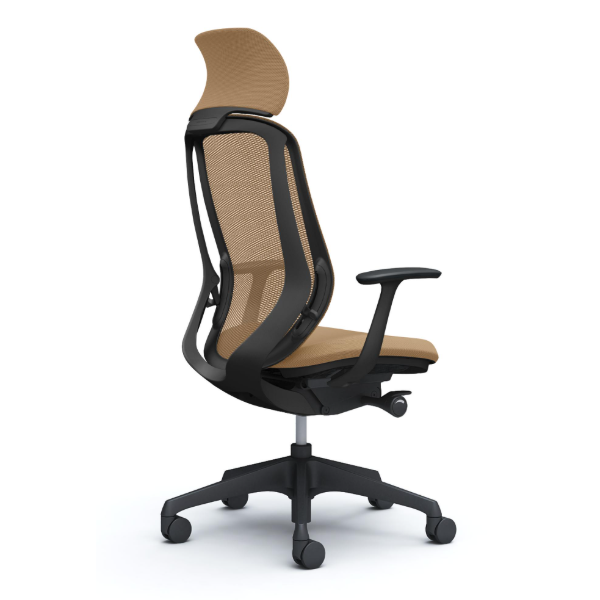 オカムラ シルフィーチェア エクストラハイバック 固定ヘッドレスト メッシュ デザインアーム 樹脂成型脚 C64AXR-FMP7