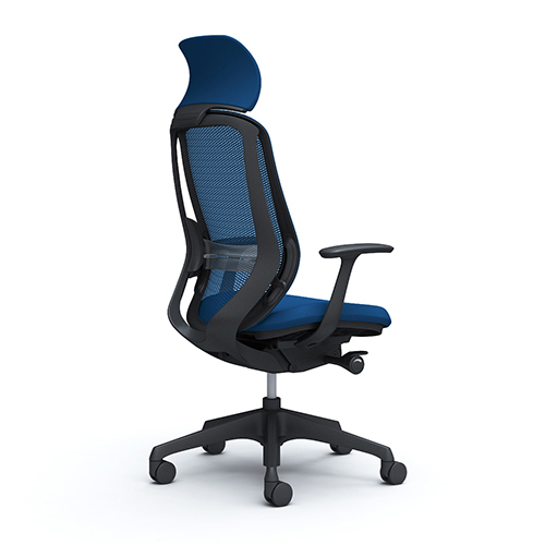 オカムラ シルフィー エクストラハイバック メッシュ デザインアーム ランバーサポート付 樹脂成型脚 C64AXS-FM/C64AXZ-FM