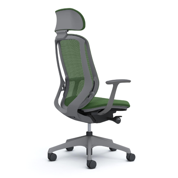 オカムラ シルフィーチェア エクストラハイバック 可動ヘッドレスト メッシュ デザインアーム 樹脂成型脚 C64EXA-FMR5