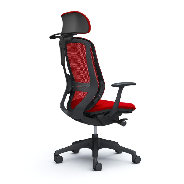 オカムラ シルフィー エクストラハイバック メッシュ デザイン肘 ハンガー.ランバー付 樹脂脚 C64FXS-FM/C64FXZ-FM