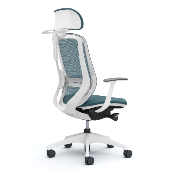 オカムラ シルフィーチェア エクストラハイバック 可動ヘッドレスト メッシュ デザインアーム 樹脂成型脚 C64FXZ-FM7A