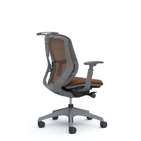 オカムラ シルフィーチェア ローバック メッシュ アジャストアーム 樹脂成型脚 C682XA-FM0A