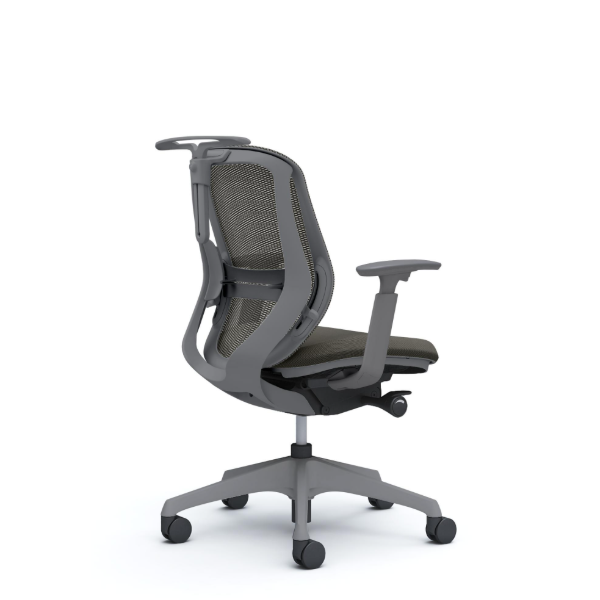 オカムラ シルフィーチェア ローバック メッシュ アジャストアーム 樹脂成型脚 C682XE-FM4A