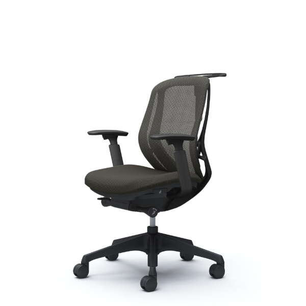 オカムラ シルフィーチェア ローバック メッシュ アジャストアーム 樹脂成型脚 C682XR-FM4A
