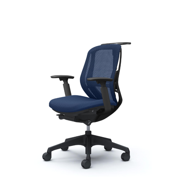 オカムラ シルフィーチェア ローバック メッシュ アジャストアーム 樹脂成型脚 C682XS-FM3A