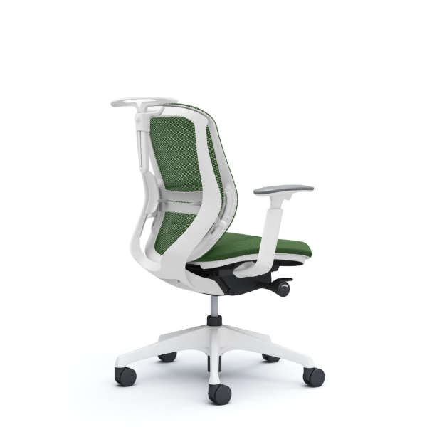オカムラ シルフィーチェア ローバック メッシュ アジャストアーム 樹脂成型脚 C682XZ-FMR5