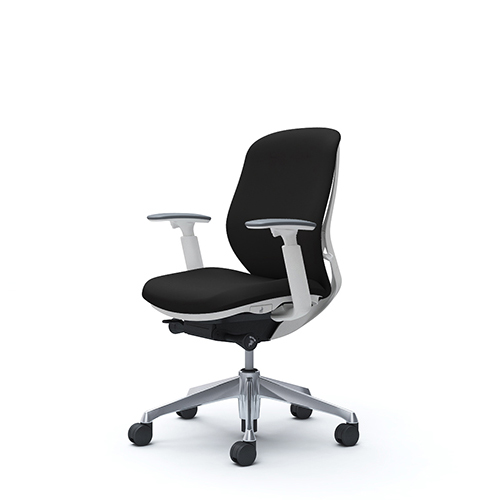 シルフィーチェア ローバック クッション アジャストアーム ポリッシュ脚 C683BR-FS/C683BW-FS